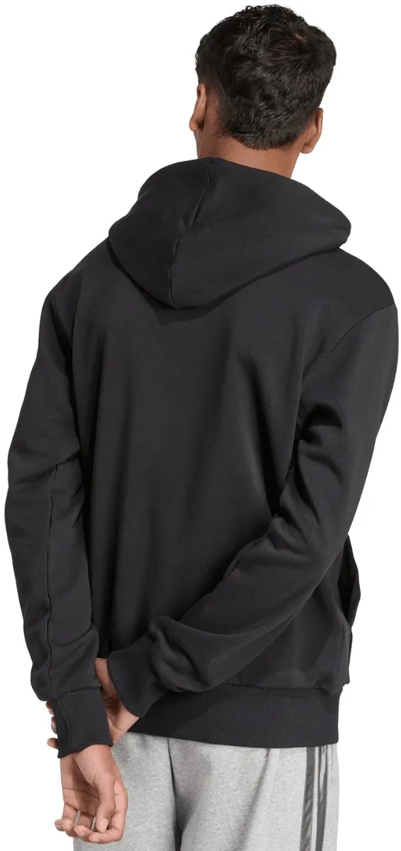 Adidas Heren Holiday 3S Hoodie - Zwart XS