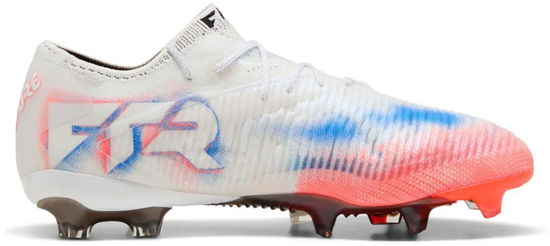 PUMA Future 8 Ultimate Low FG Voetbalschoenen 46 - Wit