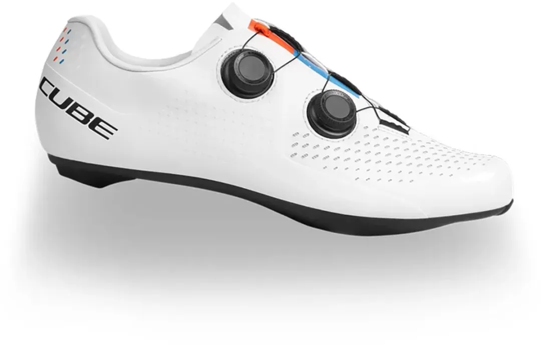 Cube Sydrix Pro Racefietsschoenen 43 - Grijs/Blauw/Rood