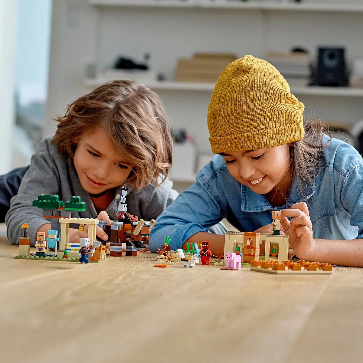 LEGO Minecraft De Illager Overval 21160 - 5 Minifiguren