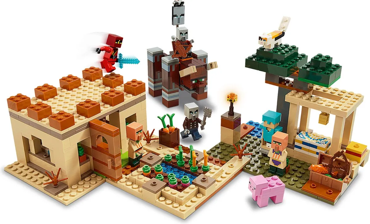 LEGO Minecraft De Illager Overval 21160 - 5 Minifiguren - afbeelding 6 van 6