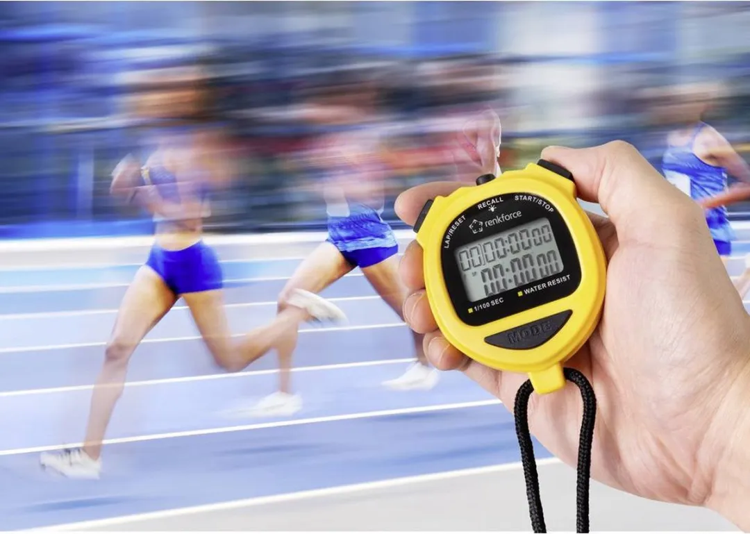 Renkforce RF-SW-120 Digitale Stopwatch - Geel