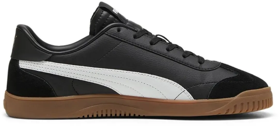 PUMA Club 5v5 SD Schoenen - 36 - Indoor - Zwart/Wit/Goud