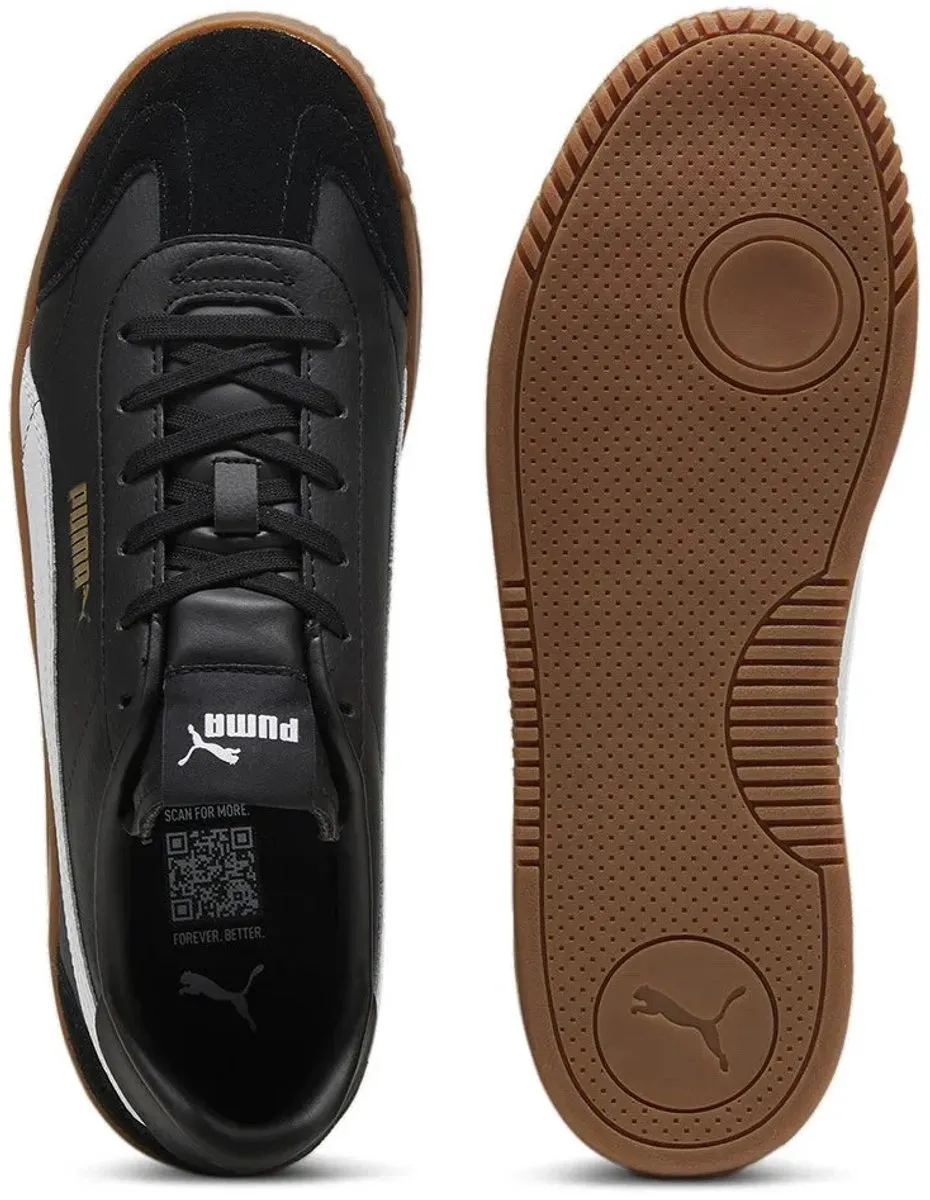 PUMA Club 5v5 SD Schoenen - 36 - Indoor - Zwart/Wit/Goud