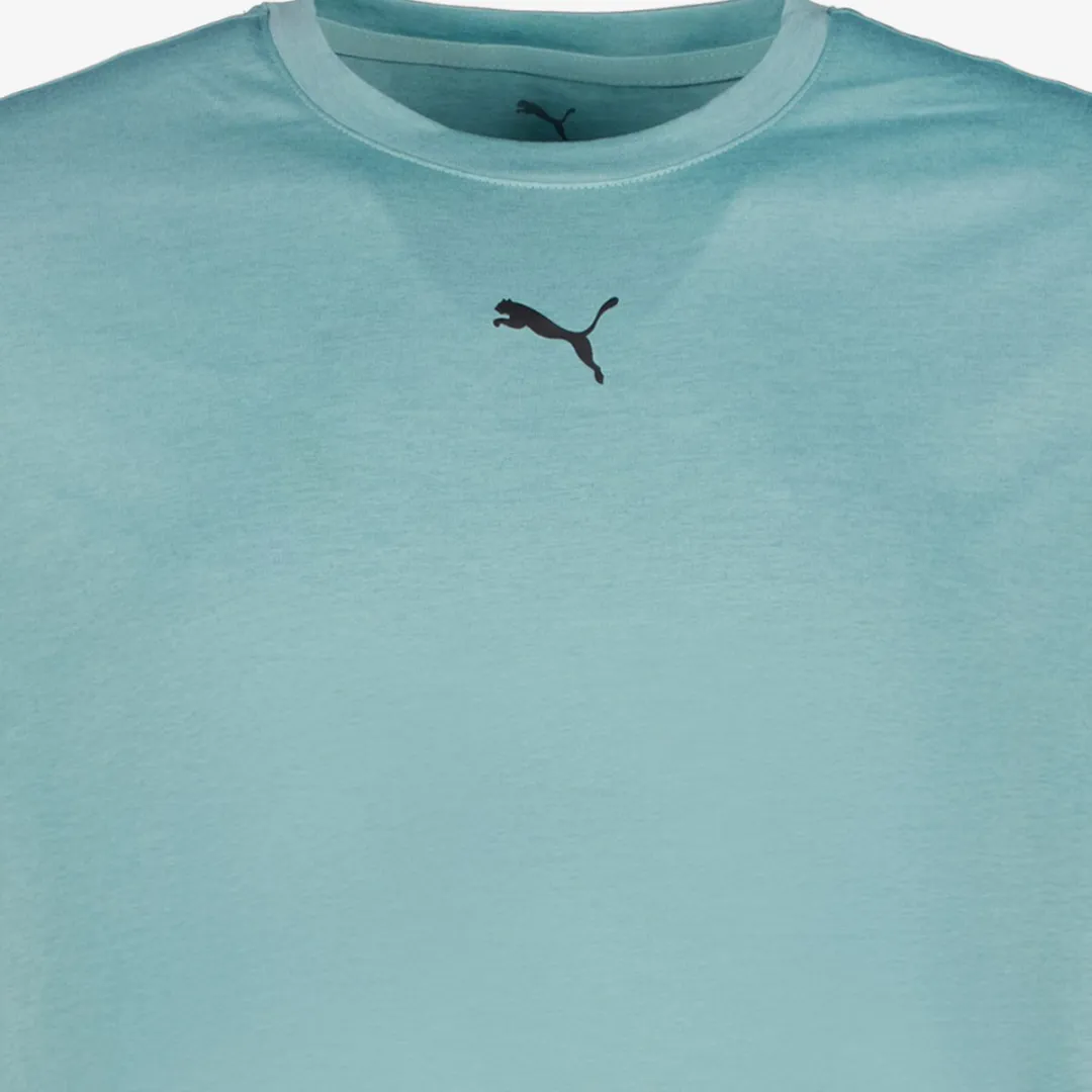 PUMA M Tad Essentials Heren T-shirt - Groen - Maat S