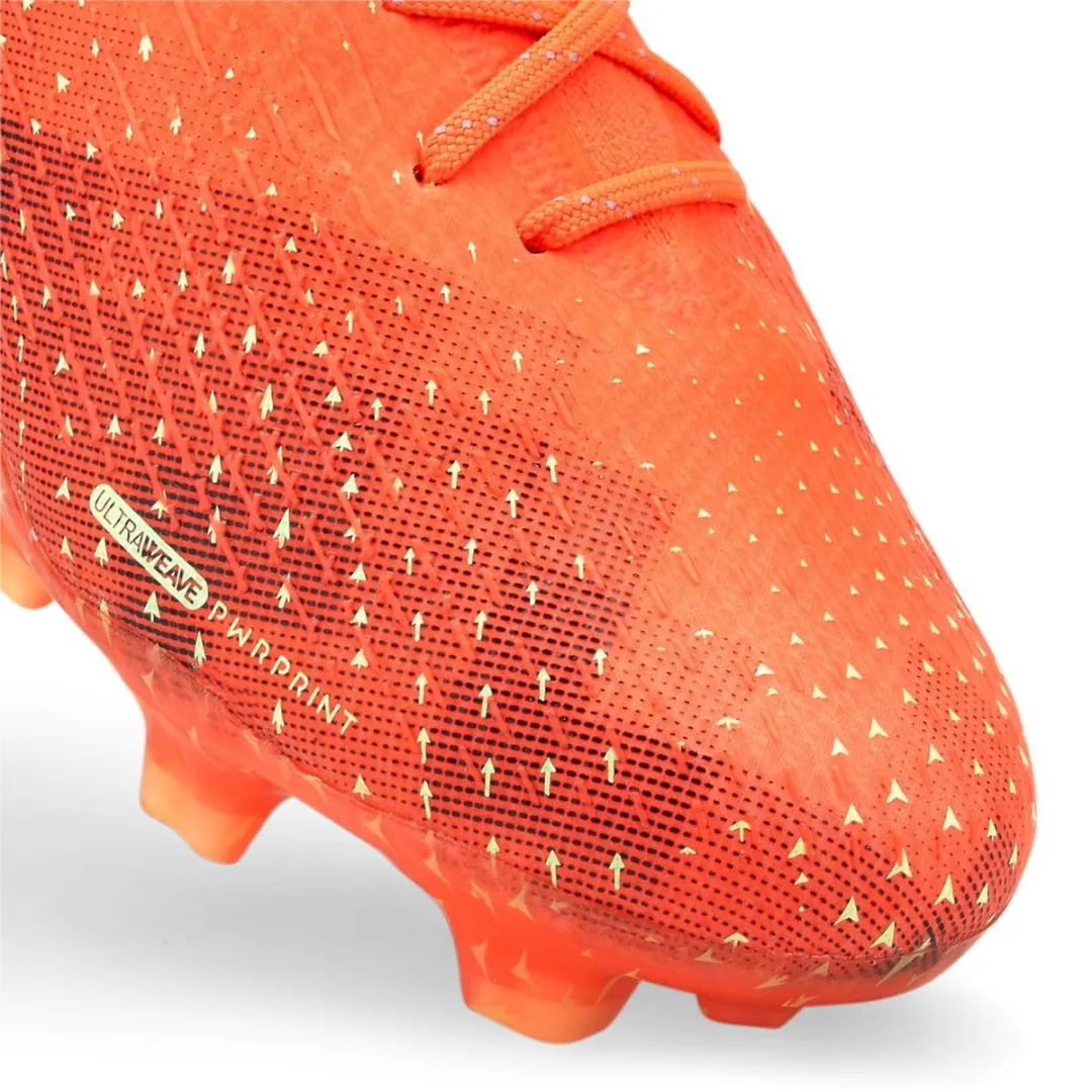 PUMA Ultra Ultimate FG Voetbalschoenen 42.5 - Fiery Coral-Fizzy Light