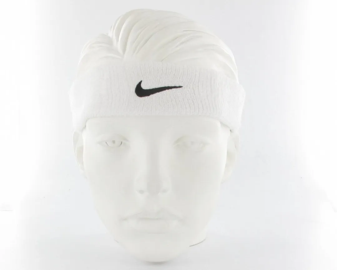 Nike Swoosh Hoofdband - Wit