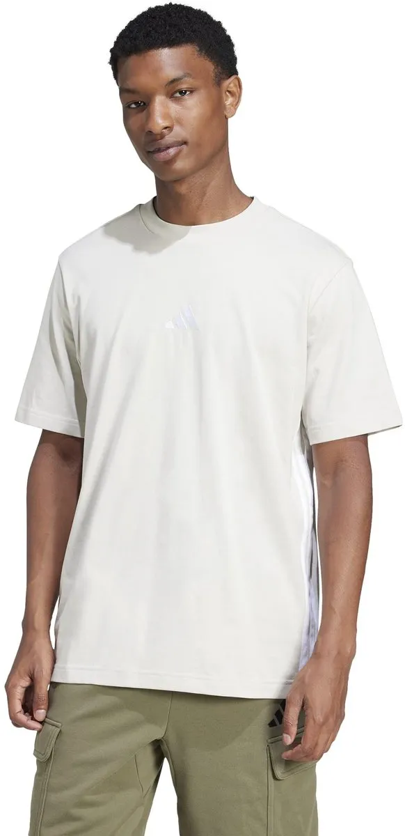 adidas M 3S SJ T Heren T-shirt - Grijs