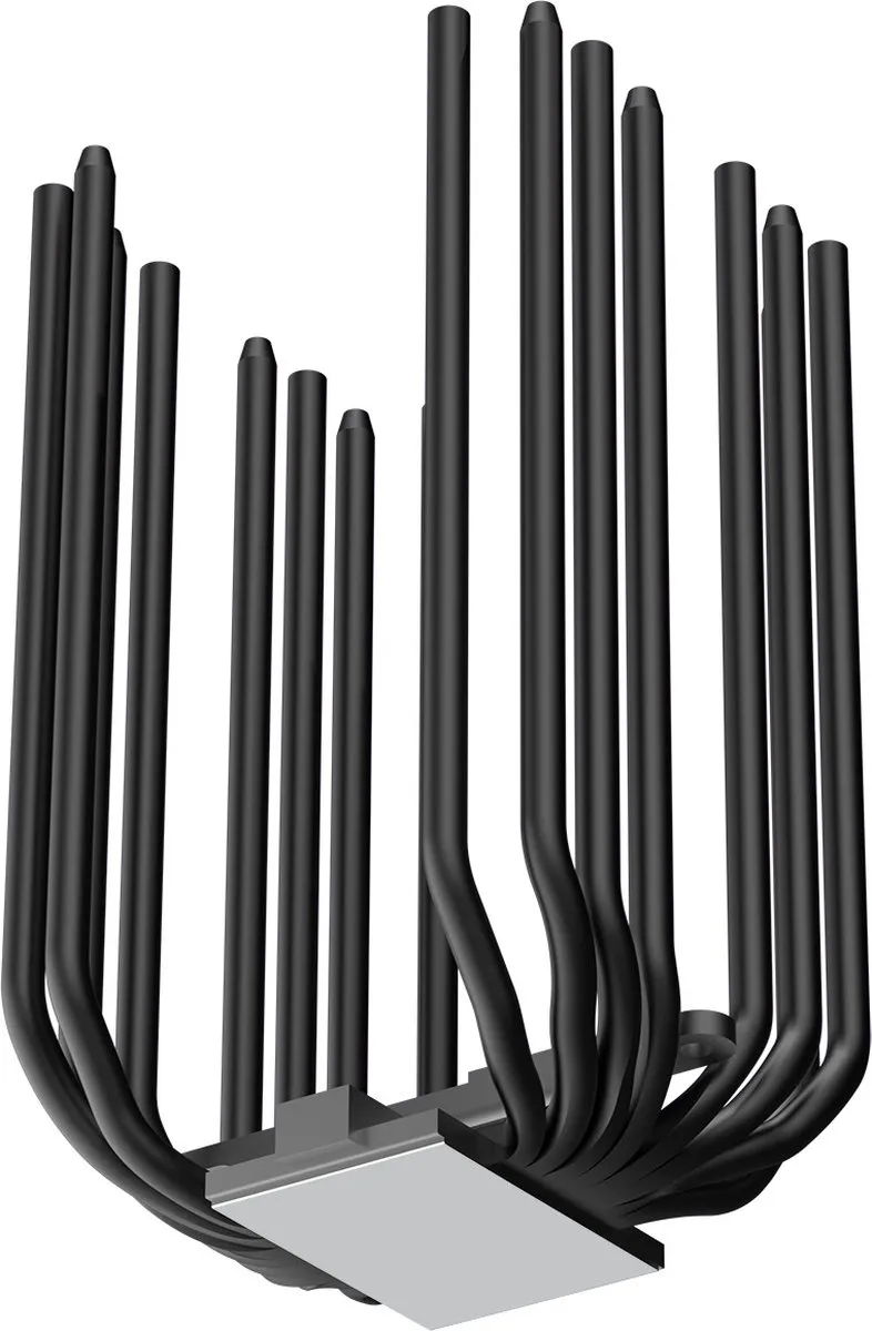 Cooler Master MasterAir MA824 Stealth CPU Koeler - 2 Ventilatoren - Zwart