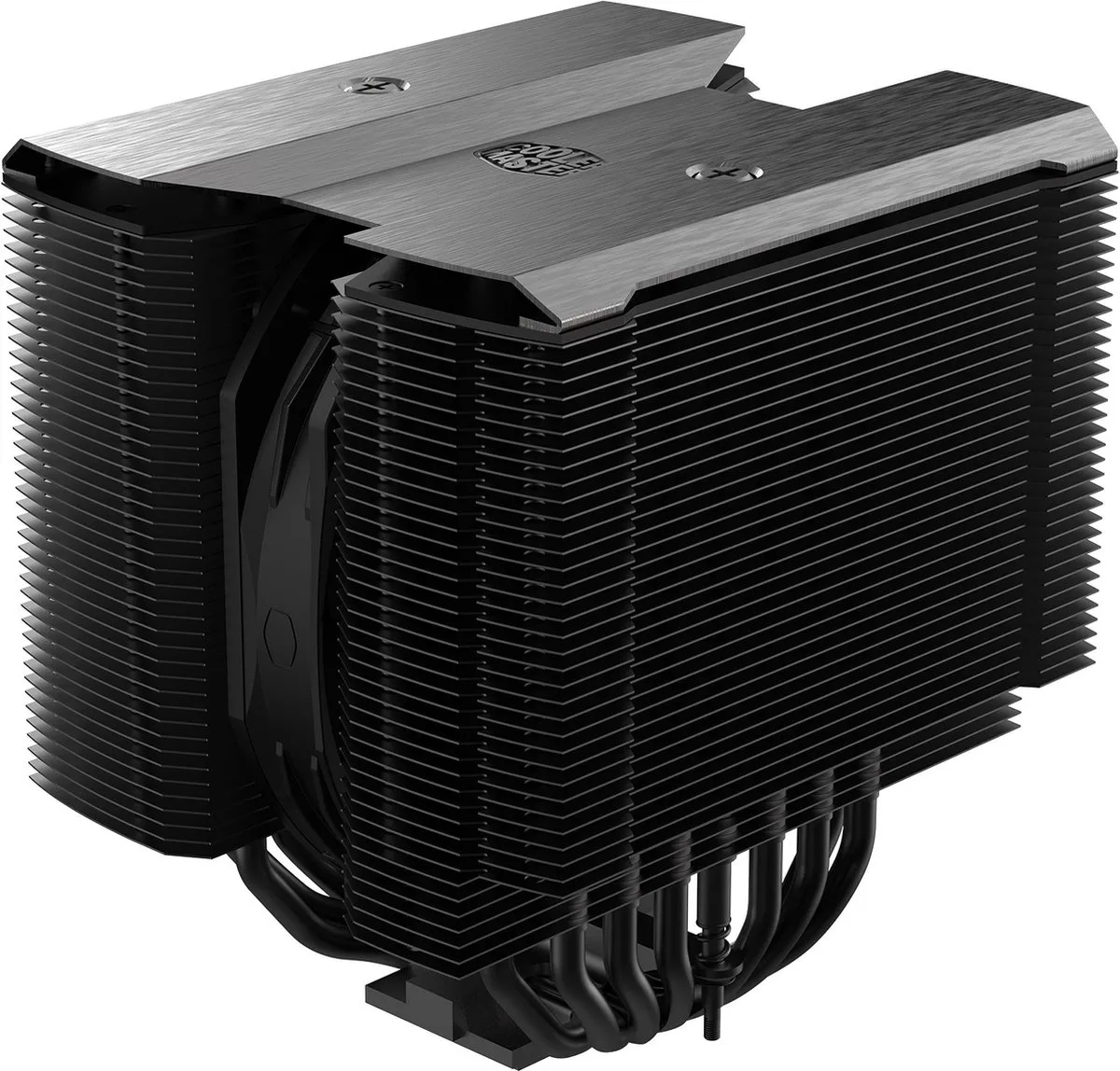 Cooler Master MasterAir MA824 Stealth CPU Koeler - 2 Ventilatoren - Zwart - afbeelding 6 van 6