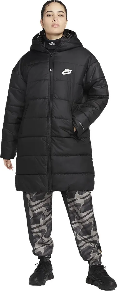 Nike NSW SYN TF RPL HD Parka Dames Sportjas - Maat M - Zwart