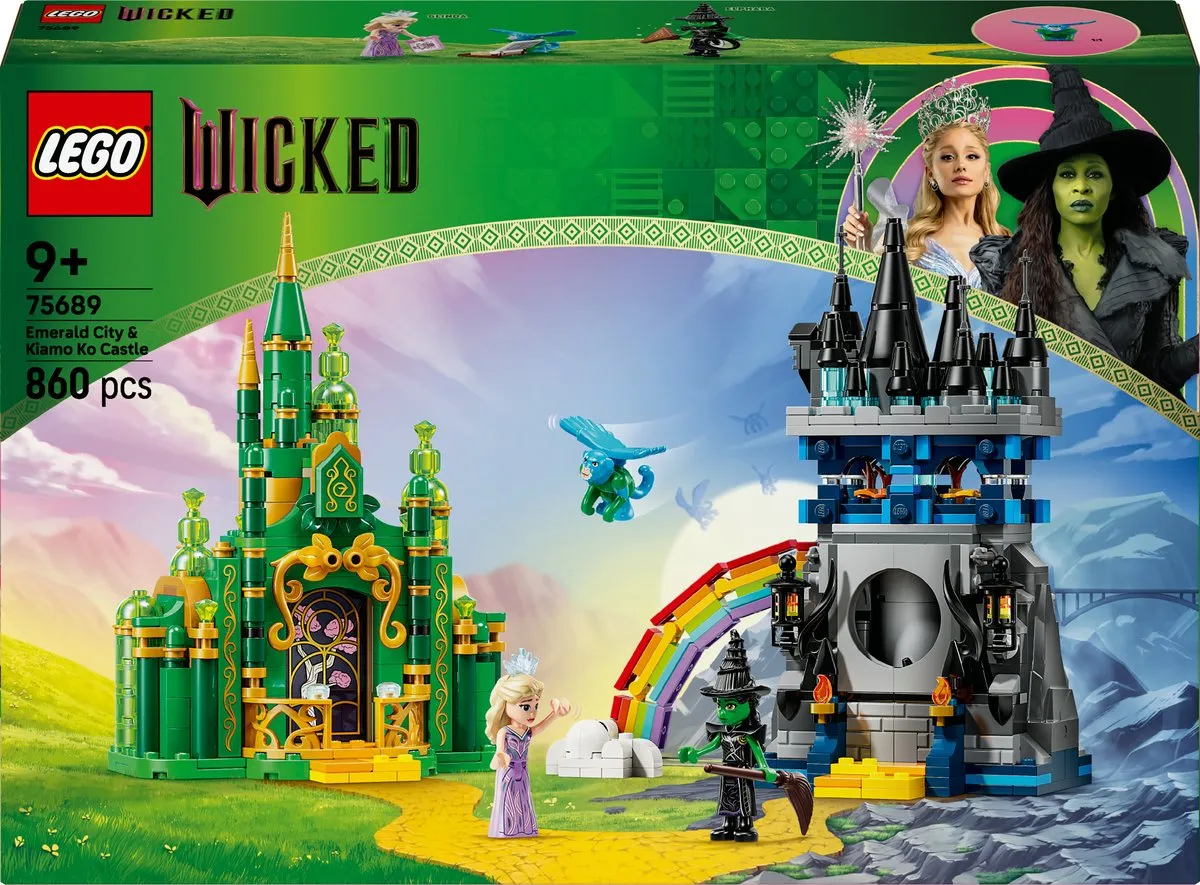 LEGO Wicked City & Kiamo Ko Kasteel 75689 - 860 Stukken - Multicolor