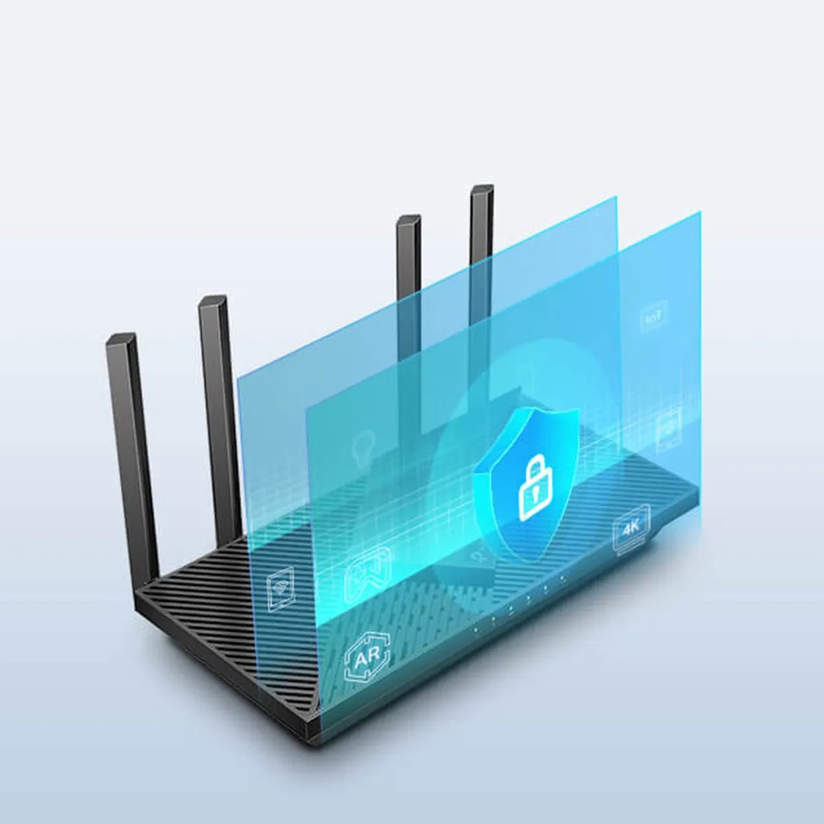TP-Link Archer AX55 Router - WiFi 6 Dual-band 3000 Mbps - Zwart