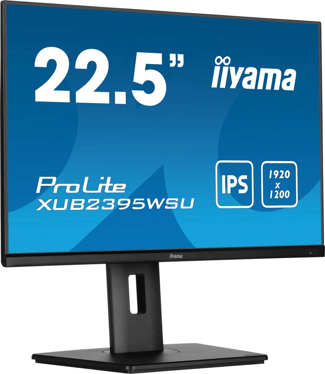 iiyama ProLite XUB2395WSU-B5 Monitor 23" IPS WUXGA - USB-hub