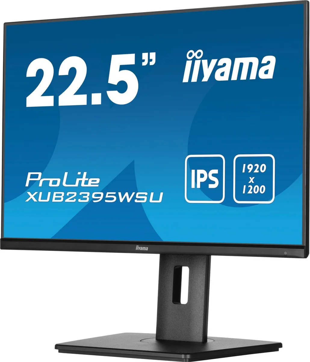 iiyama ProLite XUB2395WSU-B5 Monitor 23" IPS WUXGA - USB-hub