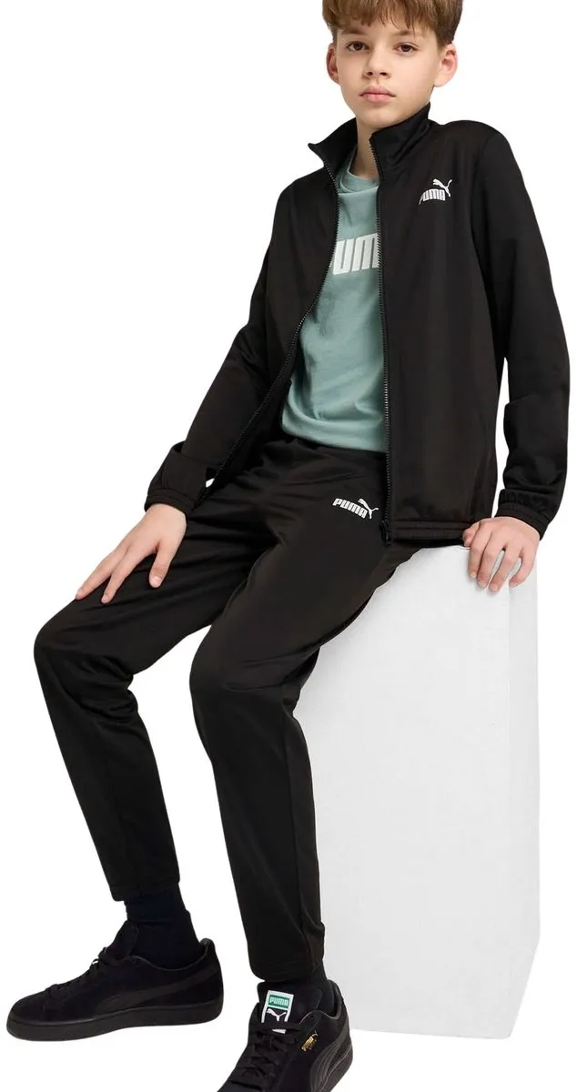PUMA Poly Suit B Jongens Trainingspak 176 - Zwart