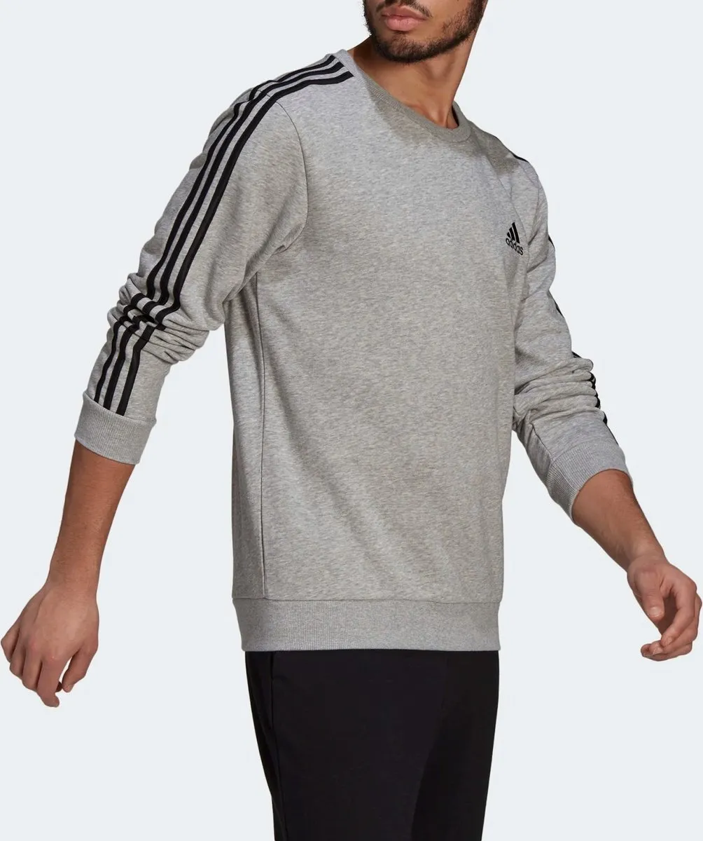 adidas Essentials Sweatshirt Heren GK9101 - Grijs - S