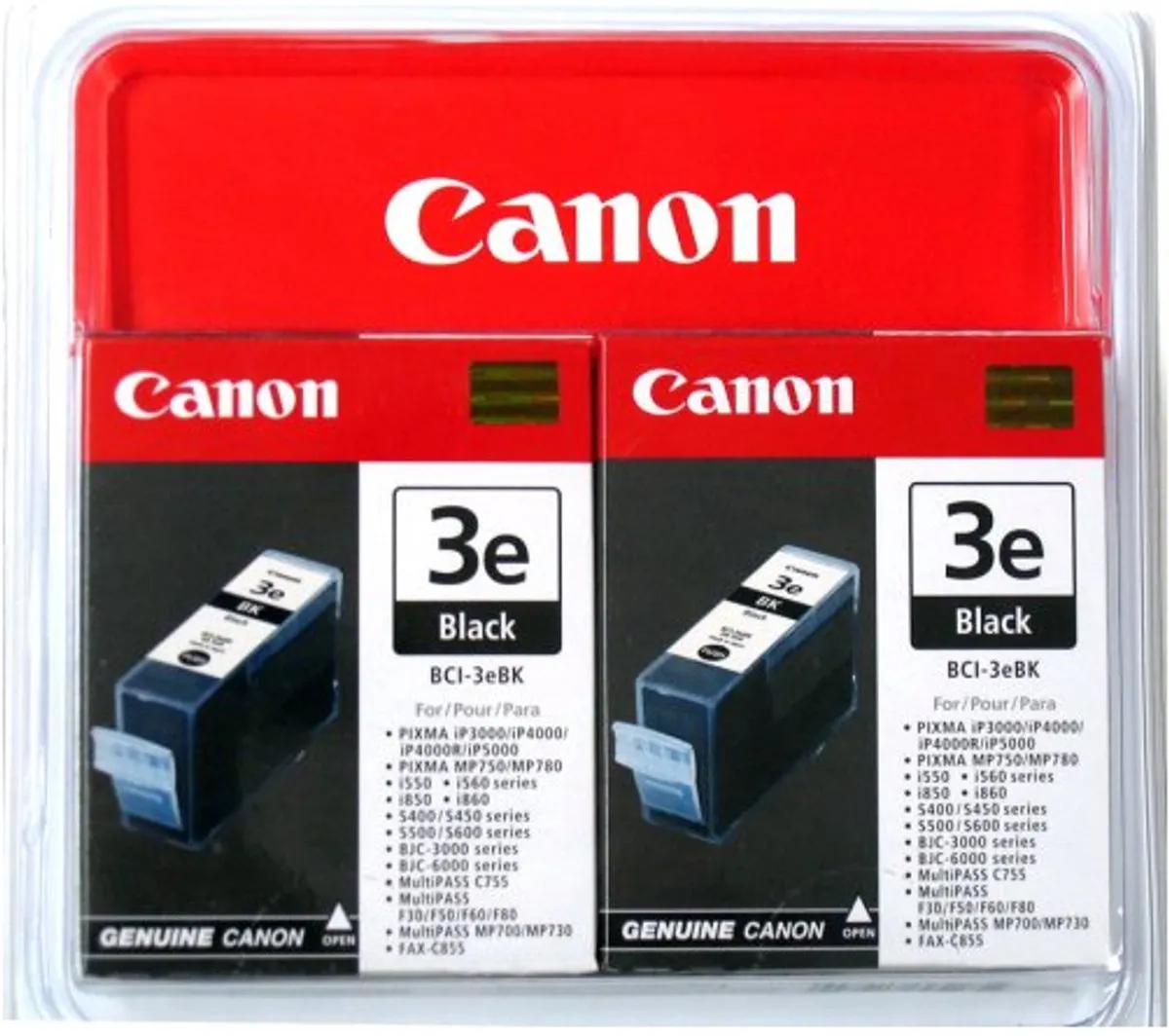 Canon BCI-3E Inktcartridge Zwart