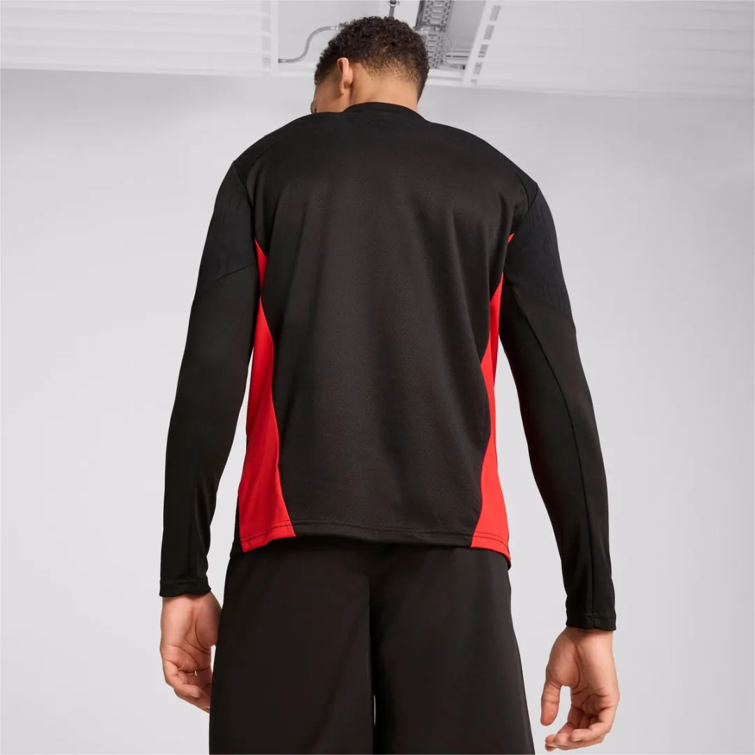 PUMA RC Lens 2024/25 Training Top - 1/4 Rits - Zwart/Geel