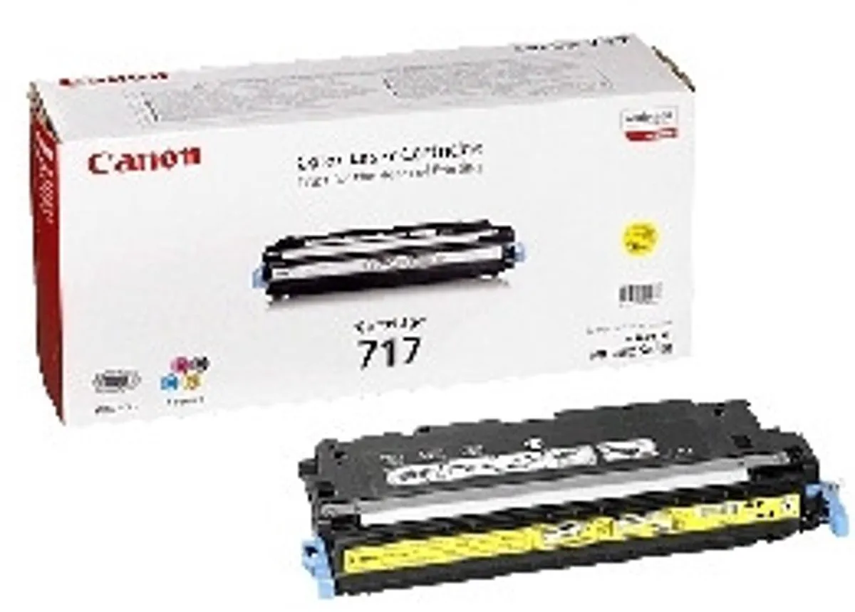 Canon 717Y Tonercartridge Geel