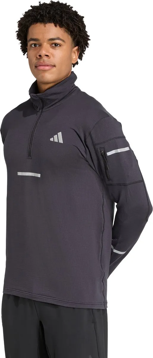 adidas Adi365 CLIMAWARM+ Hardloopsweater - Zwart