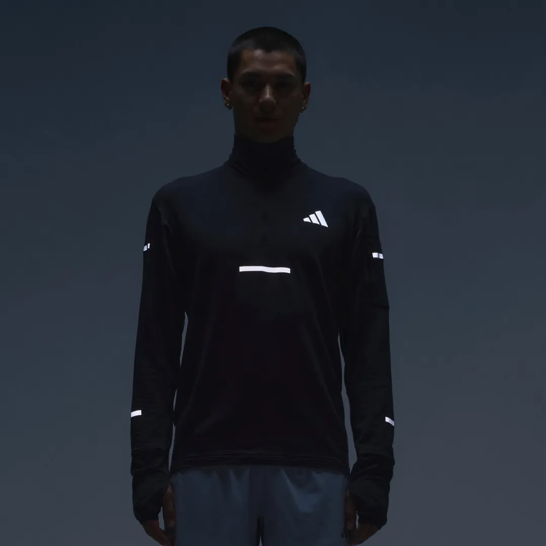 adidas Adi365 CLIMAWARM+ Hardloopsweater - Zwart