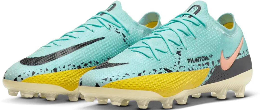 Nike Phantom GT Elite AG-PRO Voetbalschoenen 46 - Blauw/Geel