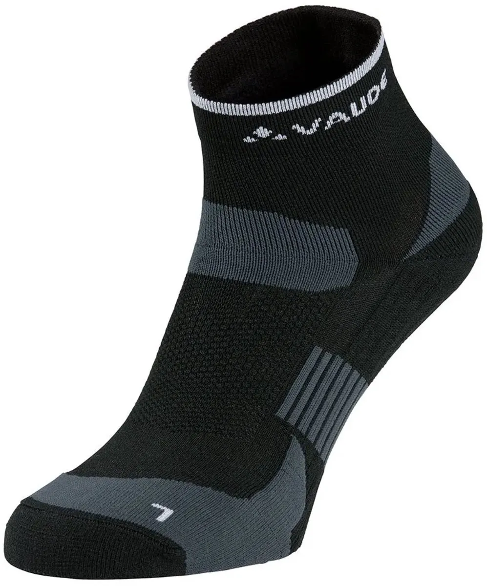 Vaude Bike Socks Short Fietssokken 39-41 - Zwart - afbeelding 2 van 2