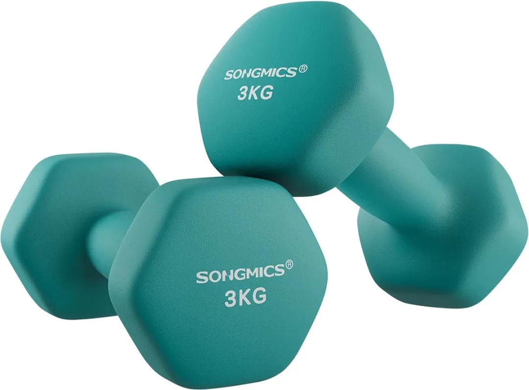 Songmics Zeshoekige Halters 2x6kg