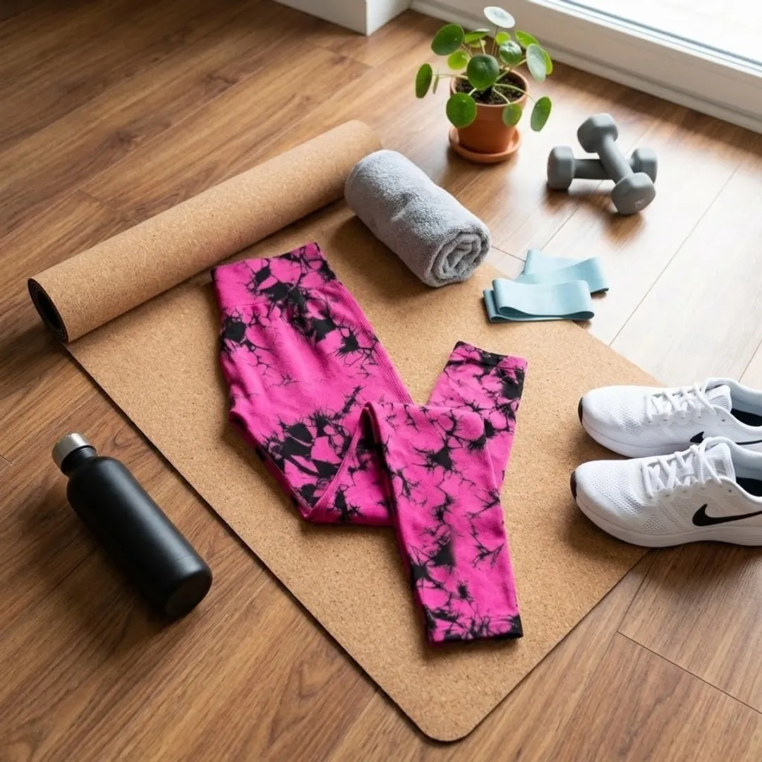 NuveX Rode Roos Sport Legging L - High Waist