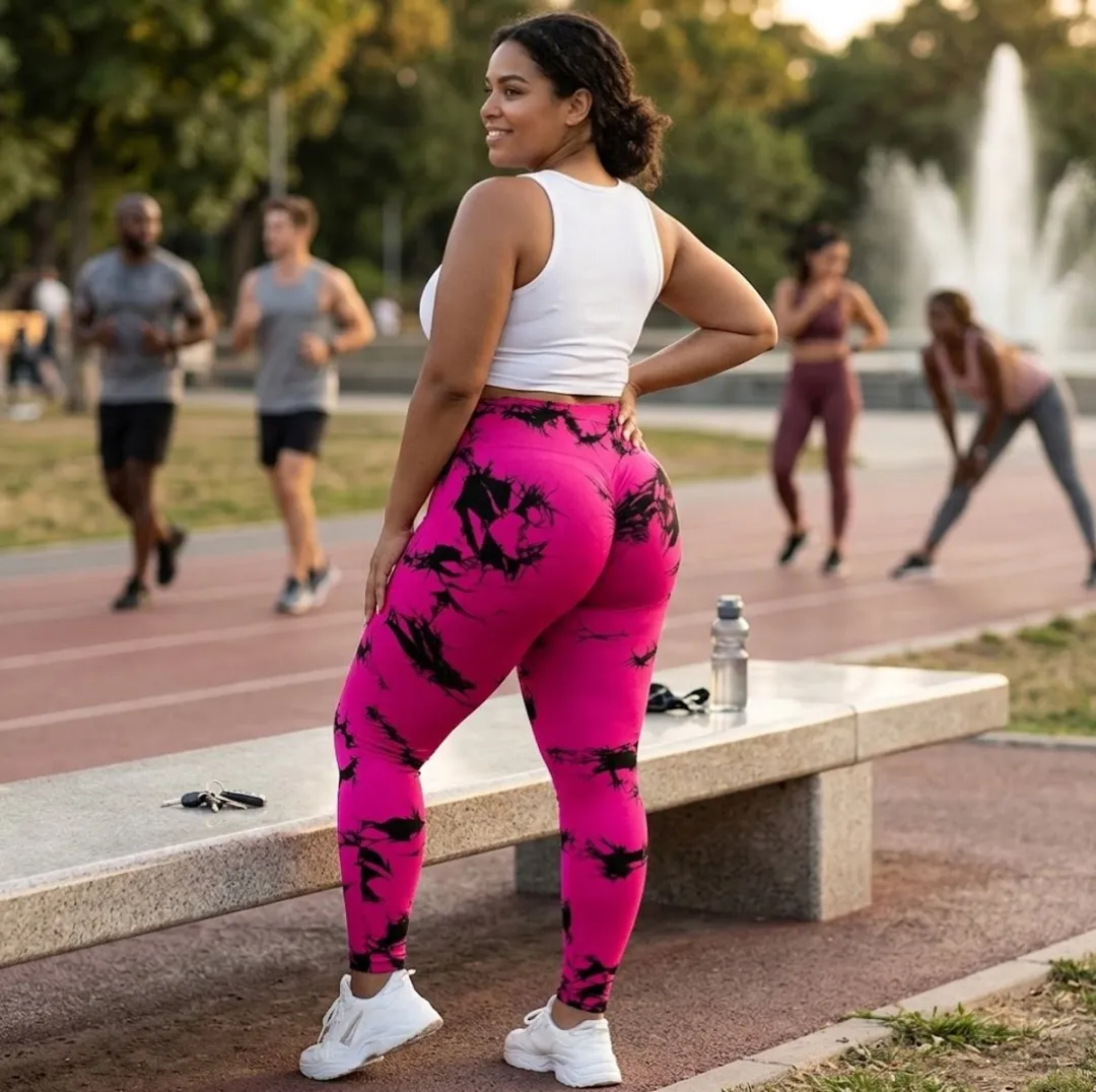 NuveX Rode Roos Sport Legging L - High Waist