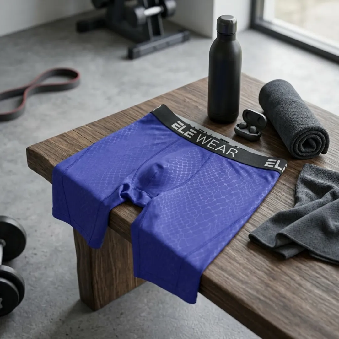 NuveX Sport Onderbroek Heren M - Blauw