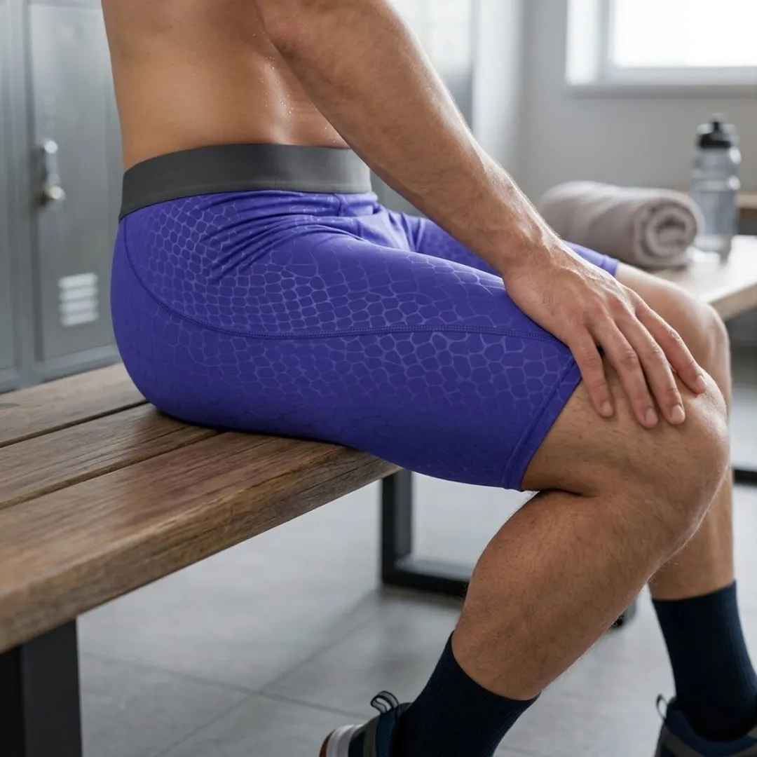 NuveX Sport Onderbroek Heren M - Blauw