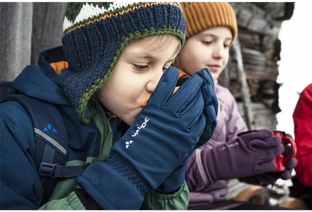 Vaude Rondane Handschoenen - 6 Years - Dark Sea