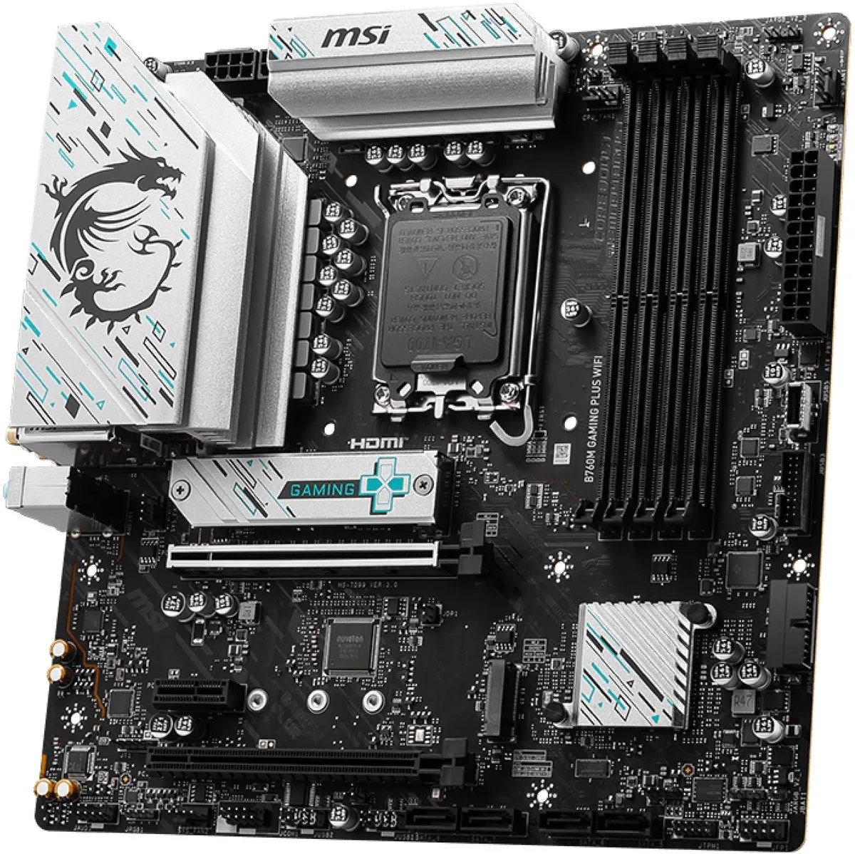 MSI B760M GAMING PLUS WIFI Moederbord - Intel B760