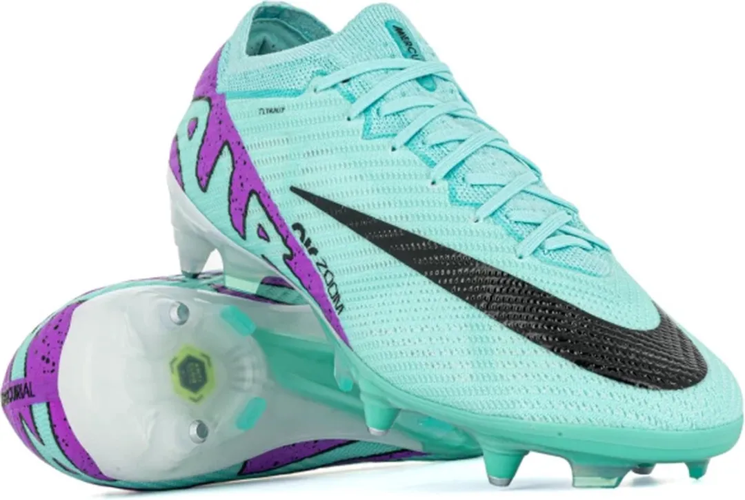 Nike Air Zoom Mercurial Vapor Elite SG-PRO AC - Maat 42 - Groen/Paars