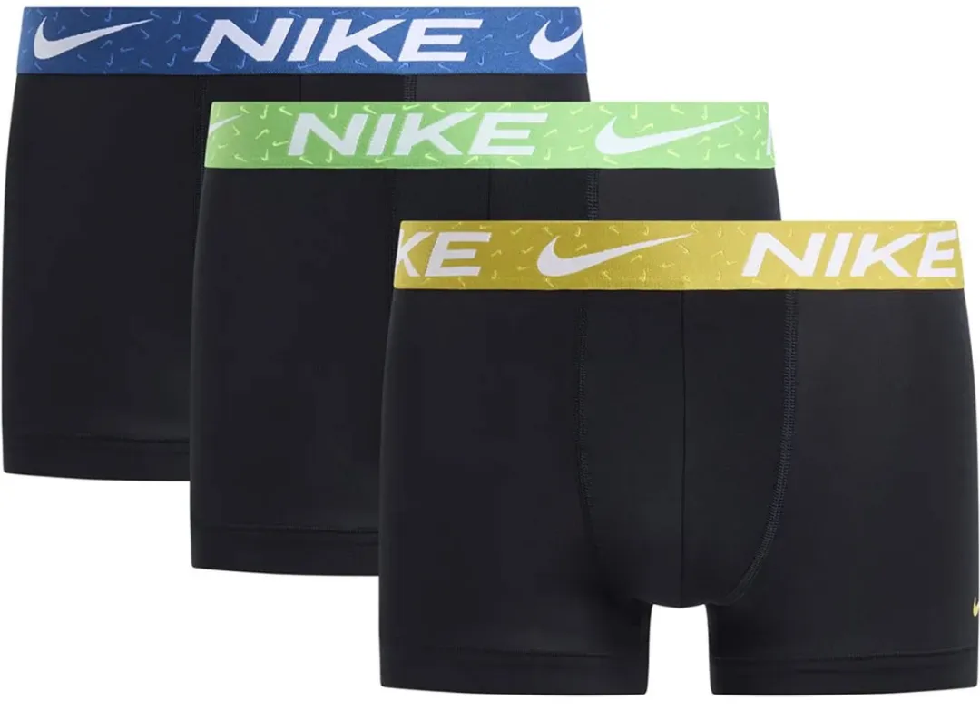 Nike Trunk Boxershorts - 3 Stuks - S - Zwart