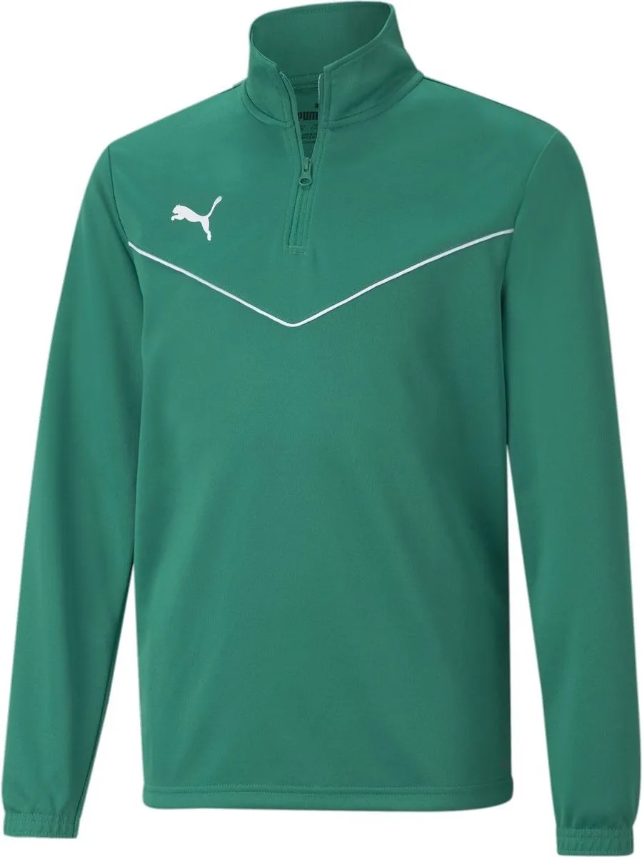 PUMA Teamrise 1/4 Zip Sporttrui - XXL - Groen