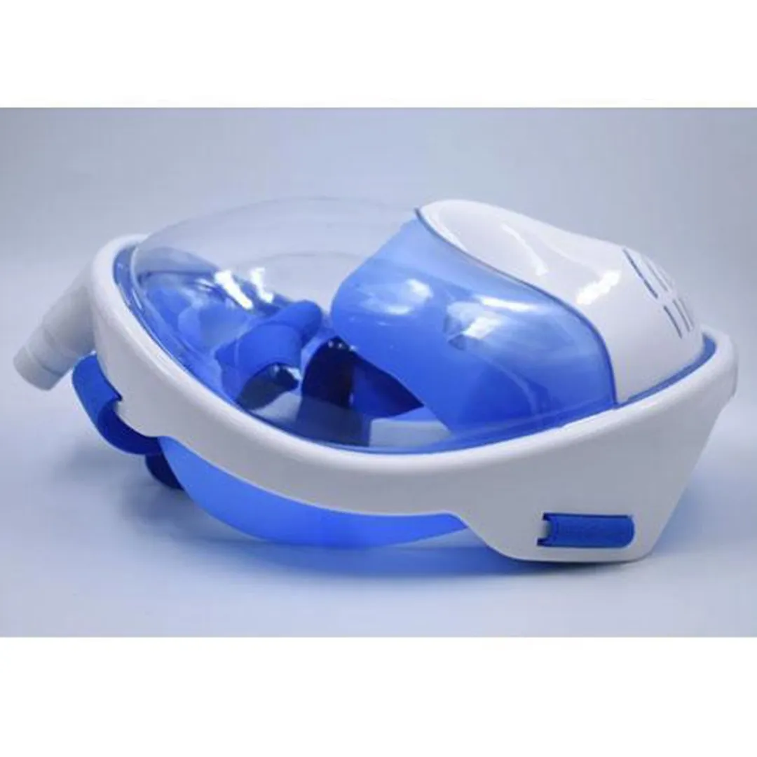FlinQ Snorkelmasker S/M Blauw - met GoPro houder - afbeelding 3 van 5