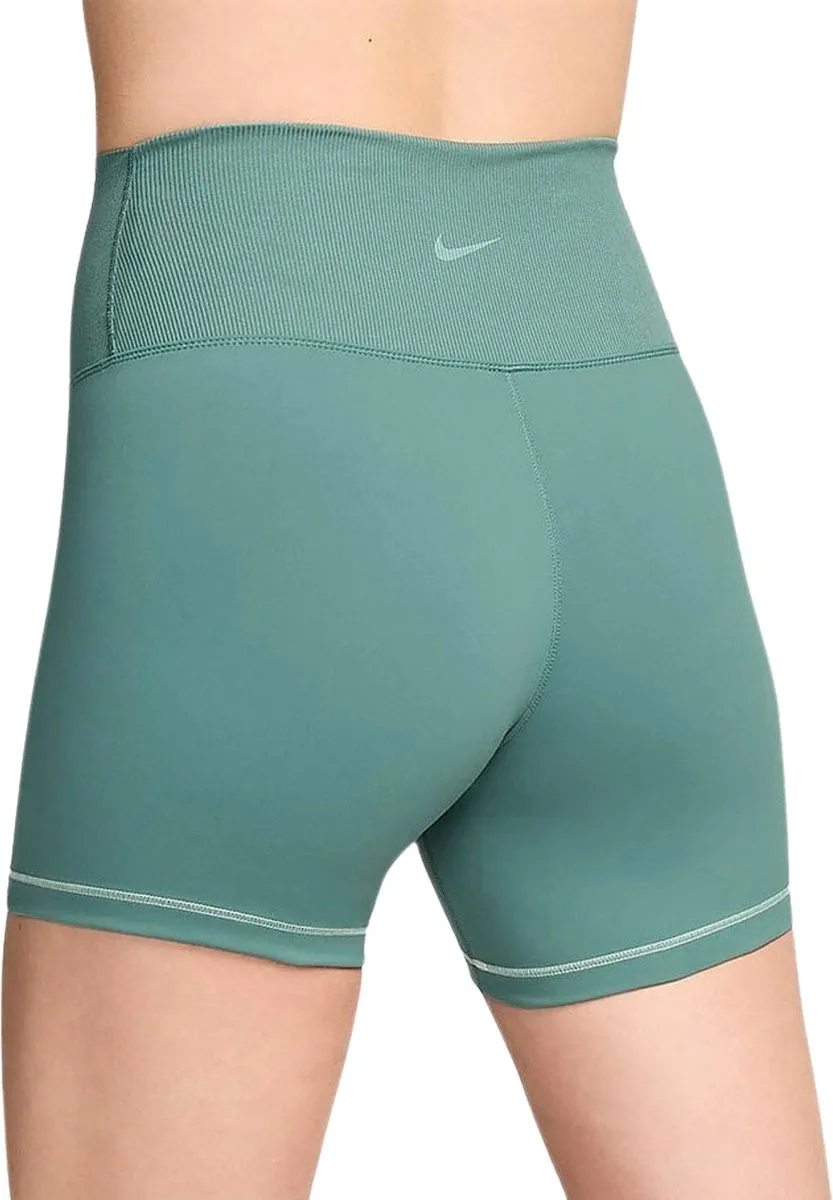 Nike One Rib Dri-FIT Bikeshort Dames XS - Groen