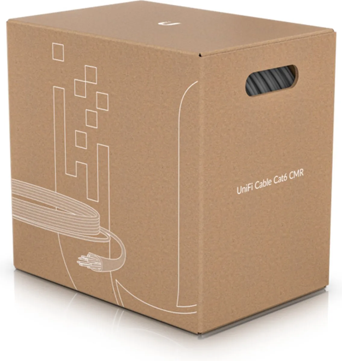 Ubiquiti UniFi CAT6 UTP Kabel 305M - Zwart