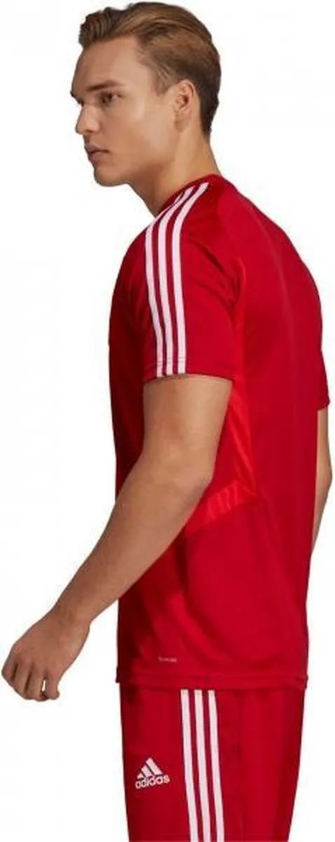 adidas Tiro 19 Sportshirt Heren D95944 - Rood