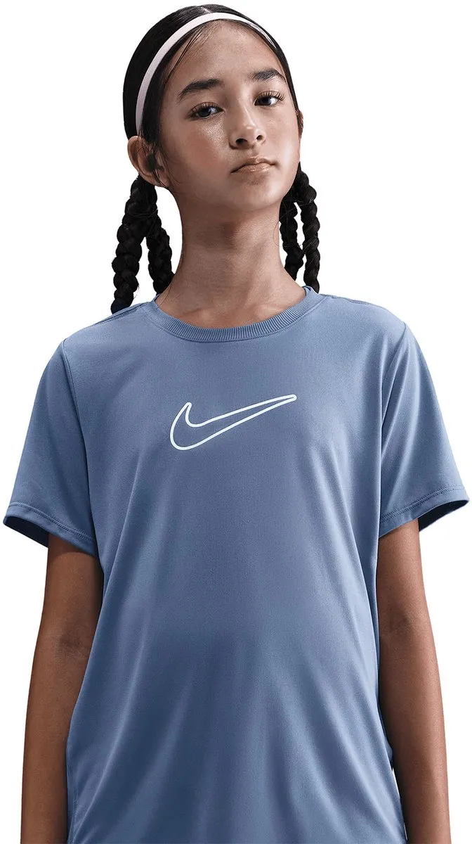 Nike Dri-FIT One T-Shirt World Indigo/White - S