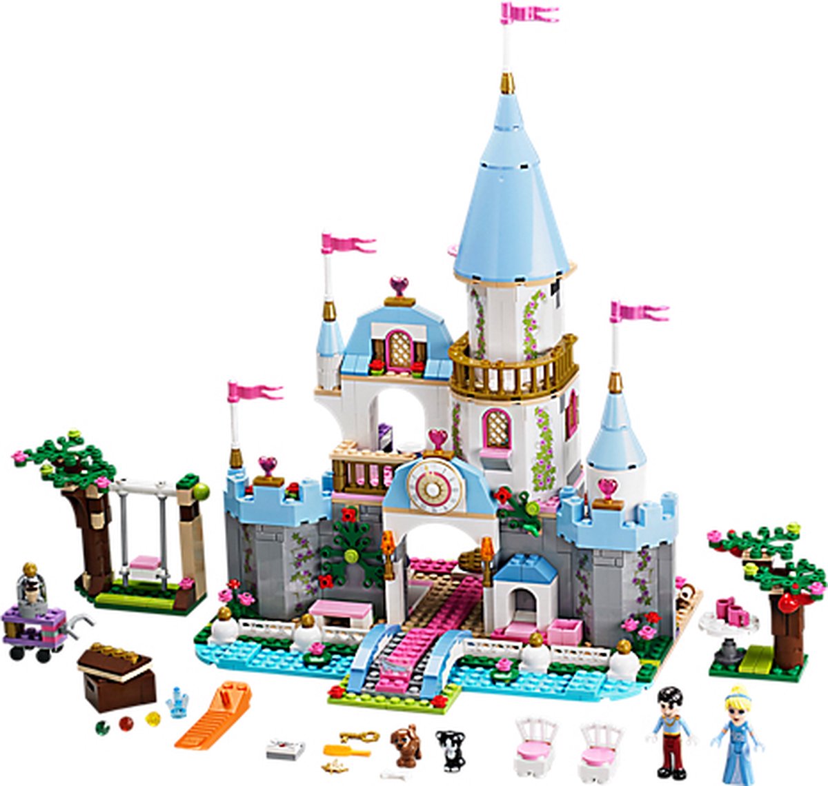 LEGO Disney Princess Assepoesters Romantische Kasteel - 41055