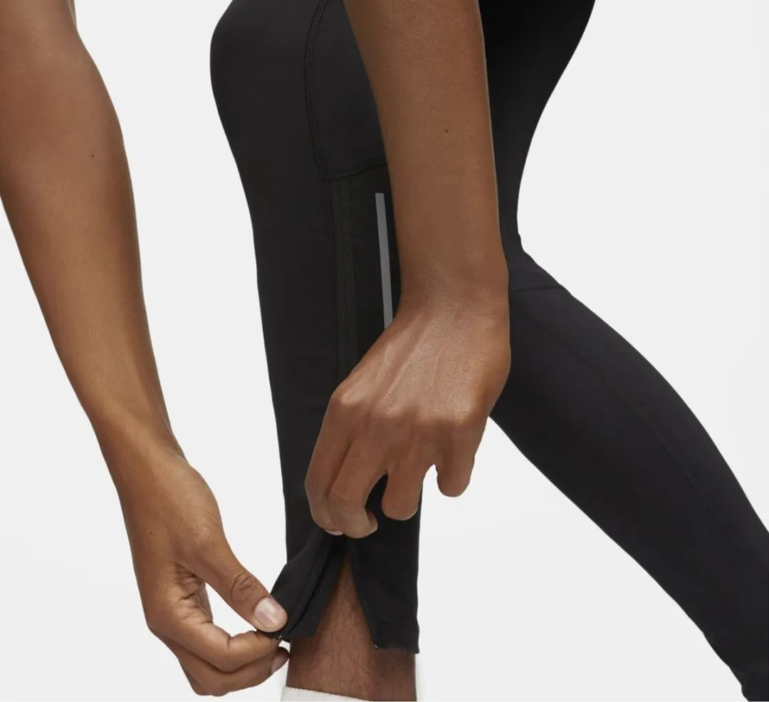 Nike Dri-FIT Challenger Sportlegging L - Zwart