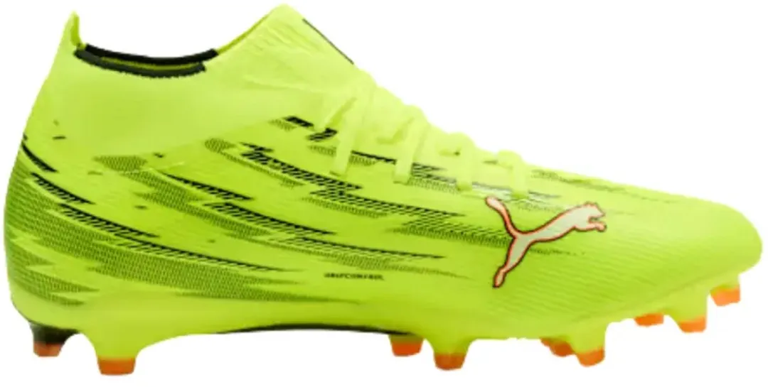 PUMA Ultra 6 Match+ FG/AG Voetbalschoenen - 42.5 - Geel
