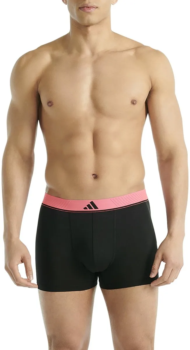 Adidas Active Flex 3P Boxers - XL - Zwart/Grijs