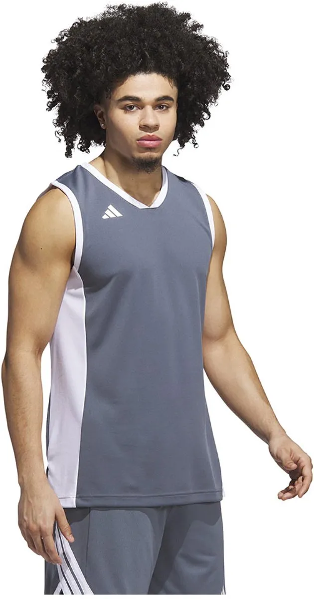 Adidas 3G Speed Mouwloos T-shirt - Grijs S