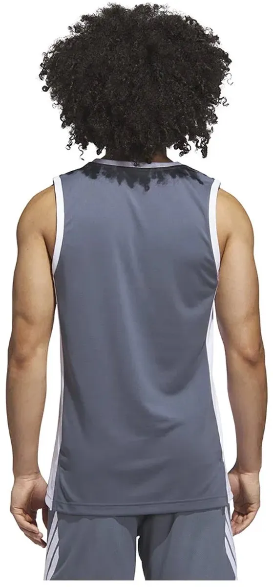Adidas 3G Speed Mouwloos T-shirt - Grijs S