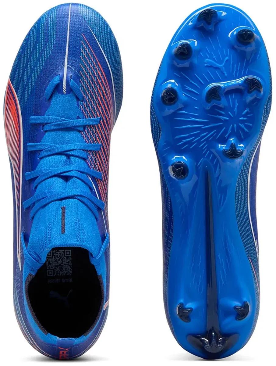 PUMA Ultra 6 Match+ FG/AG Voetbalschoenen Dames - 38.5 - Blauw